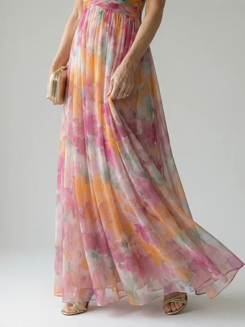 Isel | Soft Wrap Maxi Dress