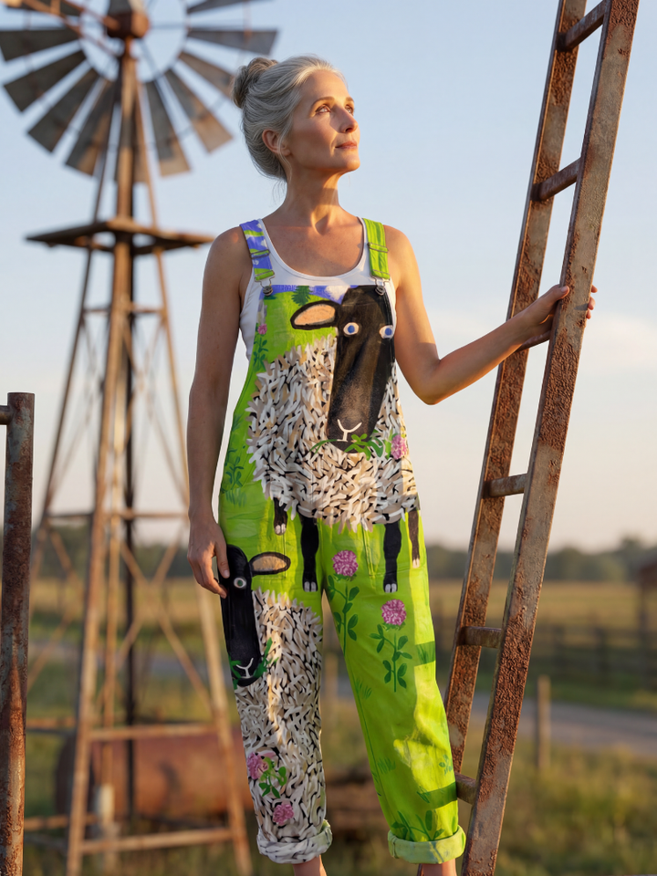 Reef | Wool Print Jumpsuit